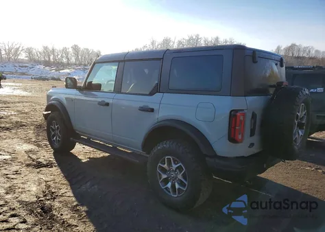 2024 Ford Bronco Badlands z USA, uszkodzony, nr VIN 1FMEE9BP3RLA50954